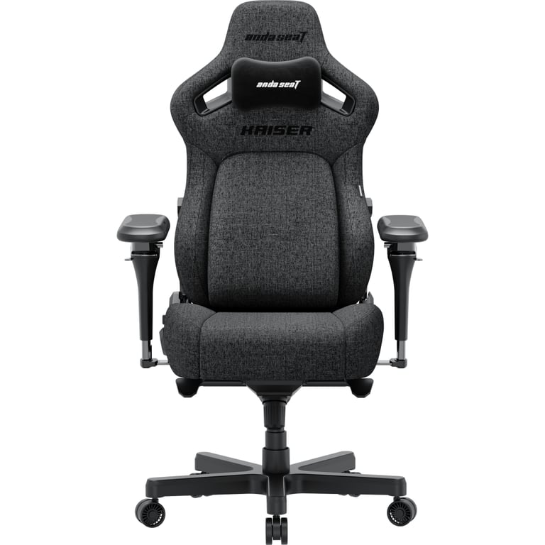 Крісло ігрове Anda Seat Kaiser 4 V2 Fabric Size XL Dark Gray (AD12YDDC-XLL-20-GB-CF-03) - фото 1
