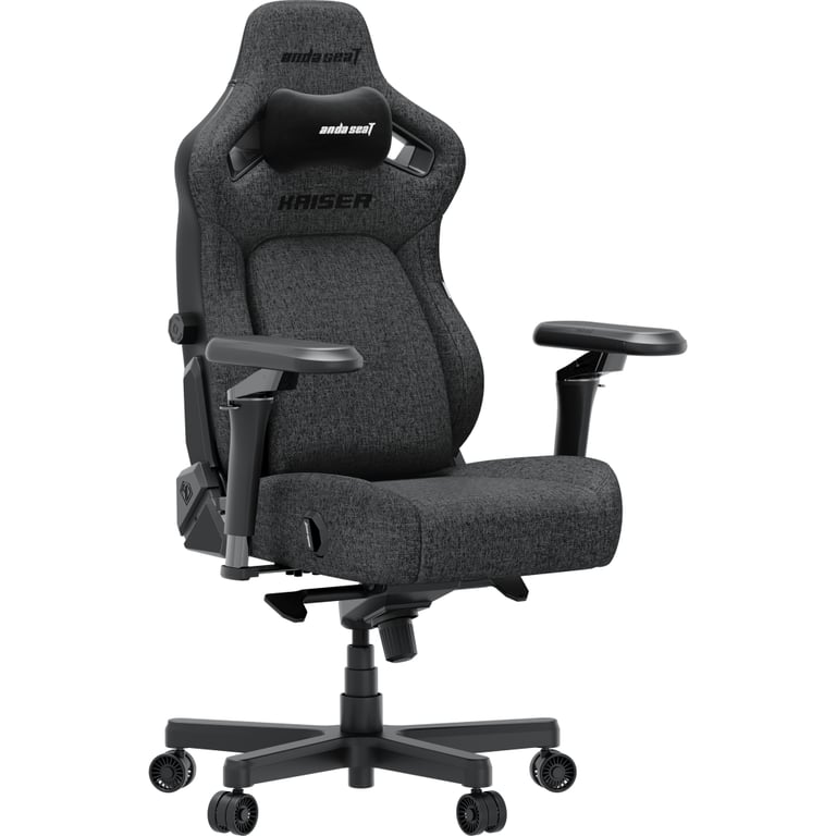 Крісло ігрове Anda Seat Kaiser 4 V2 Fabric Size XL Dark Gray (AD12YDDC-XLL-20-GB-CF-03) - фото 2