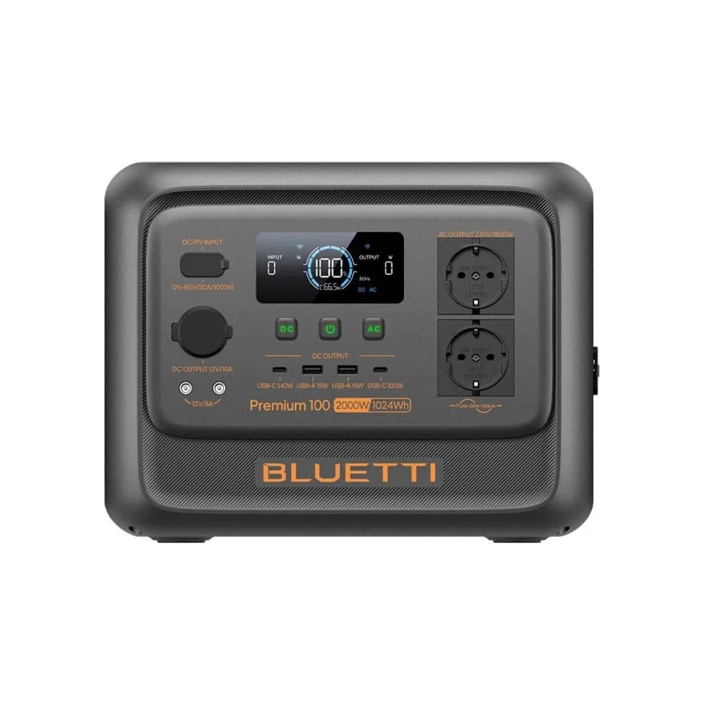 Зарядна станція BLUETTI Premium 100 V2 2000W 1024Wh (PR100V2) - фото 1