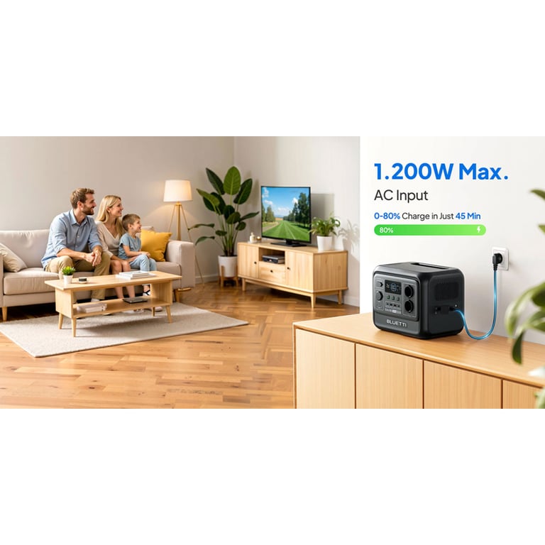 Зарядна станція BLUETTI Premium 100 V2 2000W 1024Wh (PR100V2) - фото 10