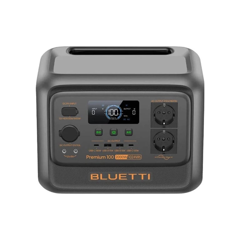 Зарядна станція BLUETTI Premium 100 V2 2000W 1024Wh (PR100V2) - фото 5
