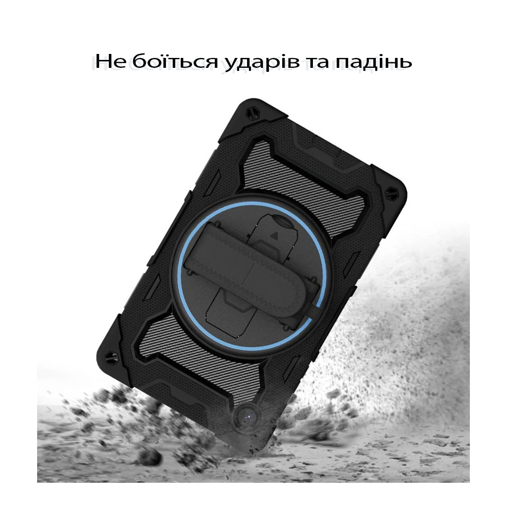 Чохол до планшета BeCover Horizontal handle Samsung Galaxy Tab A11 SM-X133/X135 8.7" Black (713940) - фото 4 Чохол до планшета BeCover Horizontal handle Samsung Galaxy Tab A11 SM-X133/X135 8.7" Black (713940) - фото 4