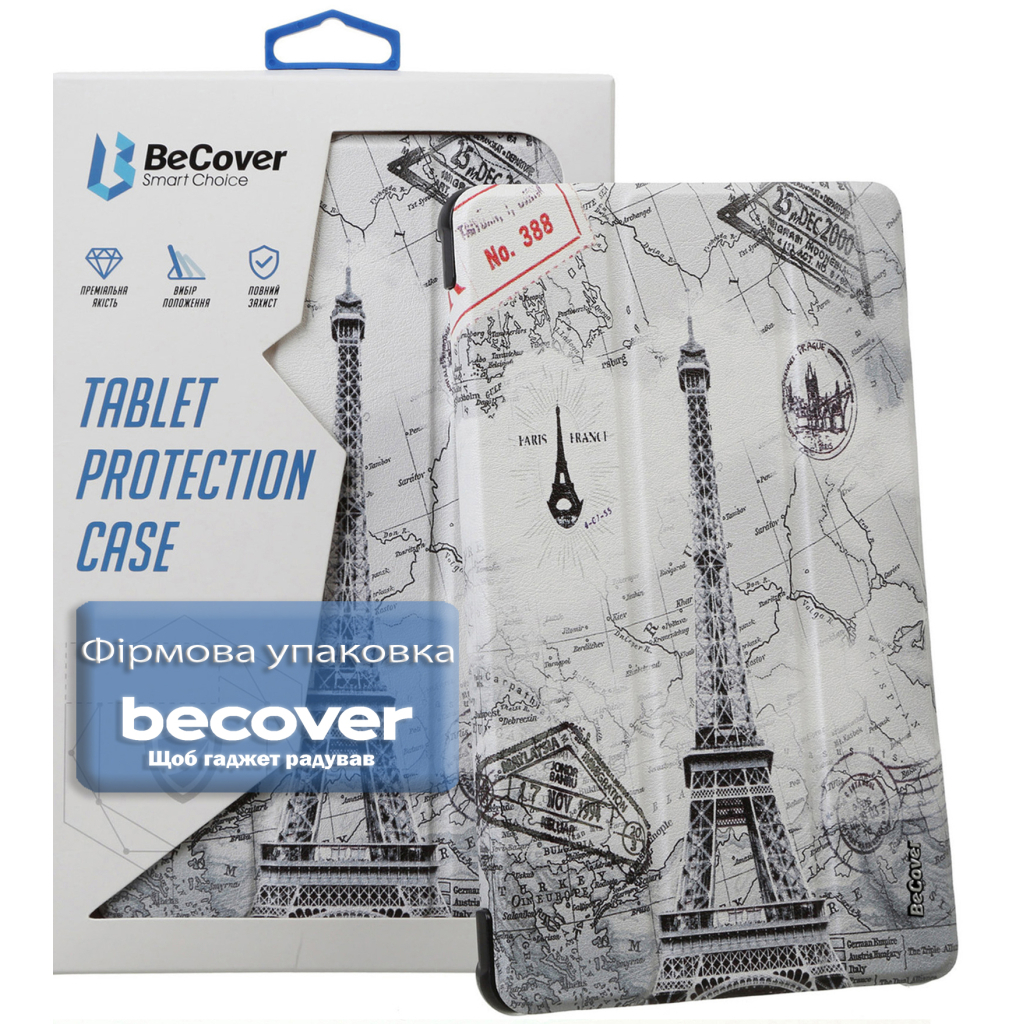 Чохол до планшета BeCover Smart Case Samsung Galaxy Tab A11 SM-X133/X135 8.7" Paris (713977) - фото 5 Чохол до планшета BeCover Smart Case Samsung Galaxy Tab A11 SM-X133/X135 8.7" Paris (713977) - фото 5