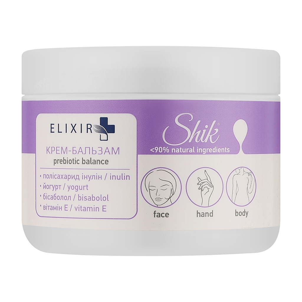 Крем для тіла Shik Elixir Prebiotic Balance 350 мл (4823107608070) - фото 1