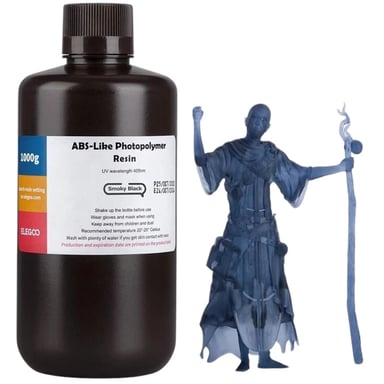 Фотополімерна смола ELEGOO Resin, ABS-like 1кг, black (50.103.0115) - фото 1