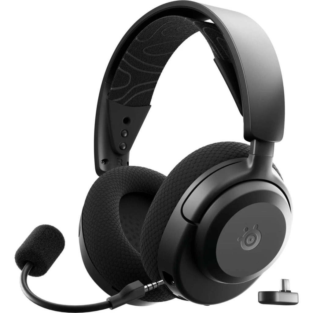 Навушники SteelSeries Arctis Nova 3P Wireless MultiPlatform Black (61686) Навушники SteelSeries Arctis Nova 3P Wireless MultiPlatform Black (61686)