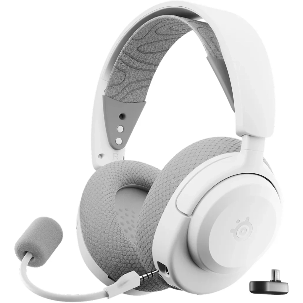 Навушники SteelSeries Arctis Nova 3X Wireless MultiPlatform/Xbox White (61690) Навушники SteelSeries Arctis Nova 3X Wireless MultiPlatform/Xbox White (61690)