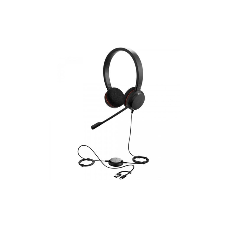 Навушники Jabra Evolve 20 Stereo USB C/A MS (4999-823-169) - фото 2
