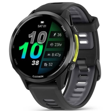 Смарт-годинник Garmin Forerunner 970, Black/Amp Yellow, GPS (010-02969-10) - фото 1