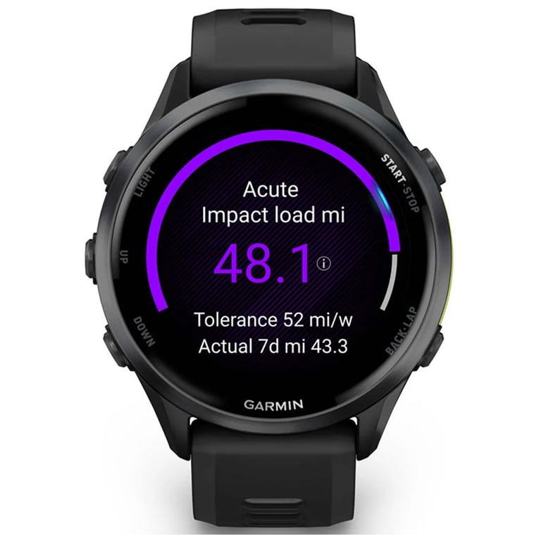 Смарт-годинник Garmin Forerunner 970, Black/Amp Yellow, GPS (010-02969-10) - фото 7
