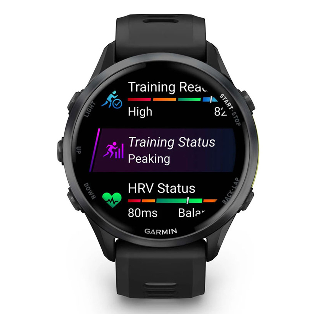 Смарт-годинник Garmin Forerunner 970, Black/Amp Yellow, GPS (010-02969-10) - фото 8 Смарт-годинник Garmin Forerunner 970, Black/Amp Yellow, GPS (010-02969-10) - фото 8