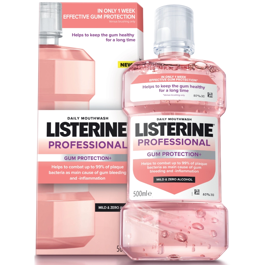Ополіскувач для порожнини рота Listerine Professional Захист ясен+ 500 мл (3574661860503) Ополіскувач для порожнини рота Listerine Professional Захист ясен+ 500 мл (3574661860503)
