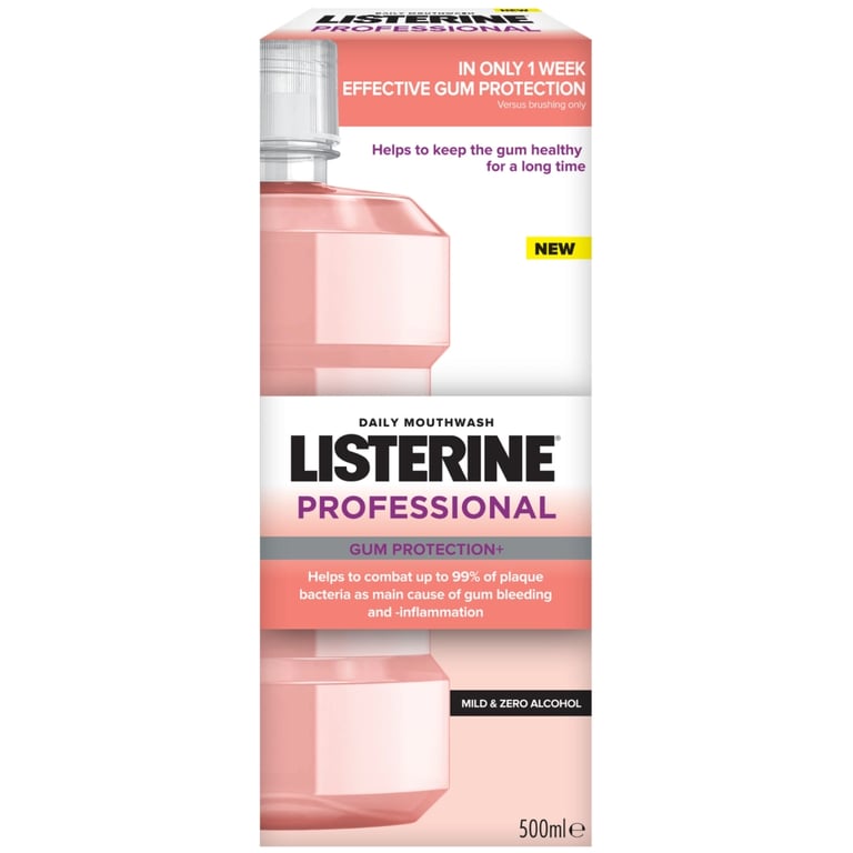Ополіскувач для порожнини рота Listerine Professional Захист ясен+ 500 мл (3574661860503) - фото 2