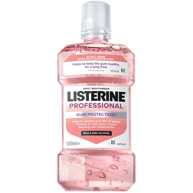 Ополіскувач для порожнини рота Listerine Professional Захист ясен+ 500 мл (3574661860503) - фото 6