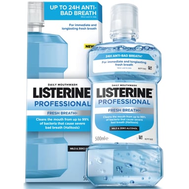 Ополіскувач для порожнини рота Listerine Professional Свіжий подих+ 500 мл (3574661860558)