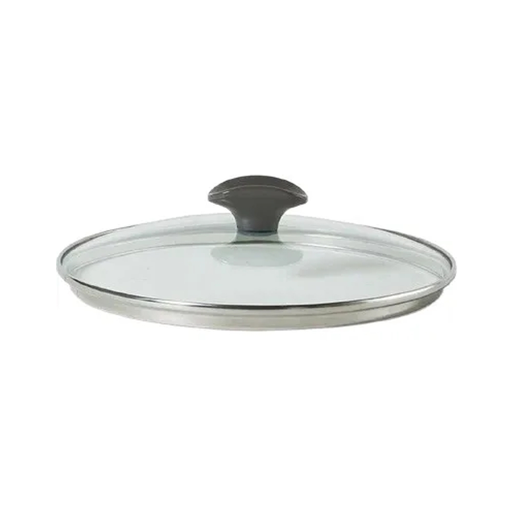 Кришка для посуду TVS скляна з металевим обідком 30 см (94651300031001)