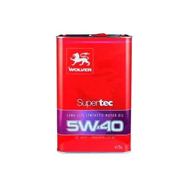 Моторна олива Wolver Supertec 5W-40, API SN/CF 5л (4260360943935) - фото 1