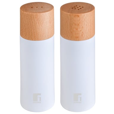 Набір для спецій Bergner Naturally, для солі та перцю 2 предмета (BG-48518-WH) - фото 1