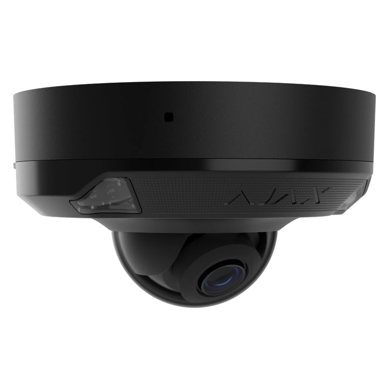 Камера відеоспостереження Ajax DomeCam Mini HL (5/4.0) black - фото 4