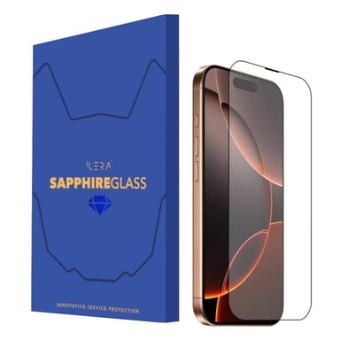 Скло захисне iLera Sapphire Ultra + Glass iPhone 16 Pro Max (ILSPDL16PRMAX) - фото 1