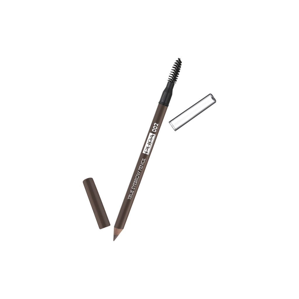 Олівець для брів Pupa True Eyebrow Pencil Long-lasting Waterproof 002 - Brown (8011607282937) - фото 1