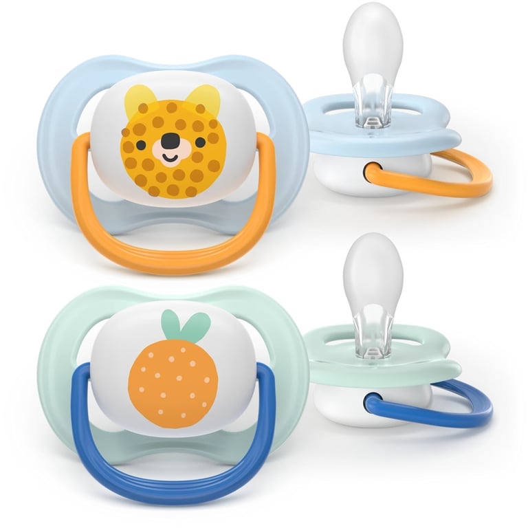 Пустушка Philips AVENT Ultra Air 0-6 місяців 2 шт (SCF080/23) - фото 1