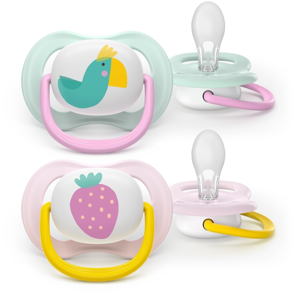 Пустушка Philips AVENT Ultra Air 0-6 місяців 2 шт (SCF080/24) - фото 1
