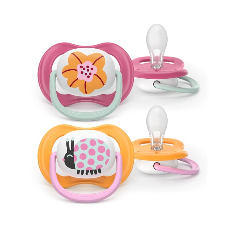 Пустушка Philips AVENT Ultra Air 6-18 місяців 2 шт (SCF080/27) - фото 1