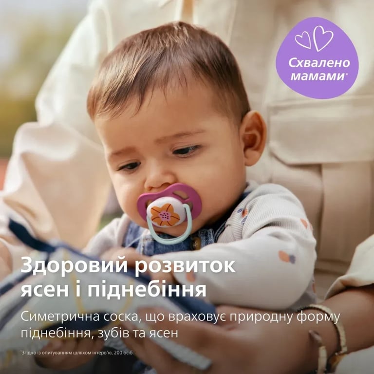 Пустушка Philips AVENT Ultra Air 6-18 місяців 2 шт (SCF080/27) - фото 3