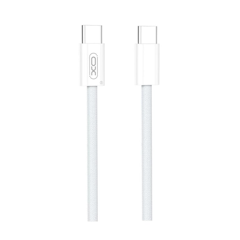 Дата кабель USB-C to USB-C 1.0m 60W white XO (NBQ260A_С_White) - фото 1