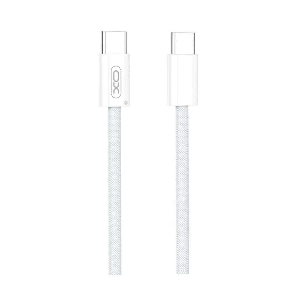Дата кабель USB-C to USB-C 1.5m 60W white XO (NBQ260B_С_White) Дата кабель USB-C to USB-C 1.5m 60W white XO (NBQ260B_С_White)