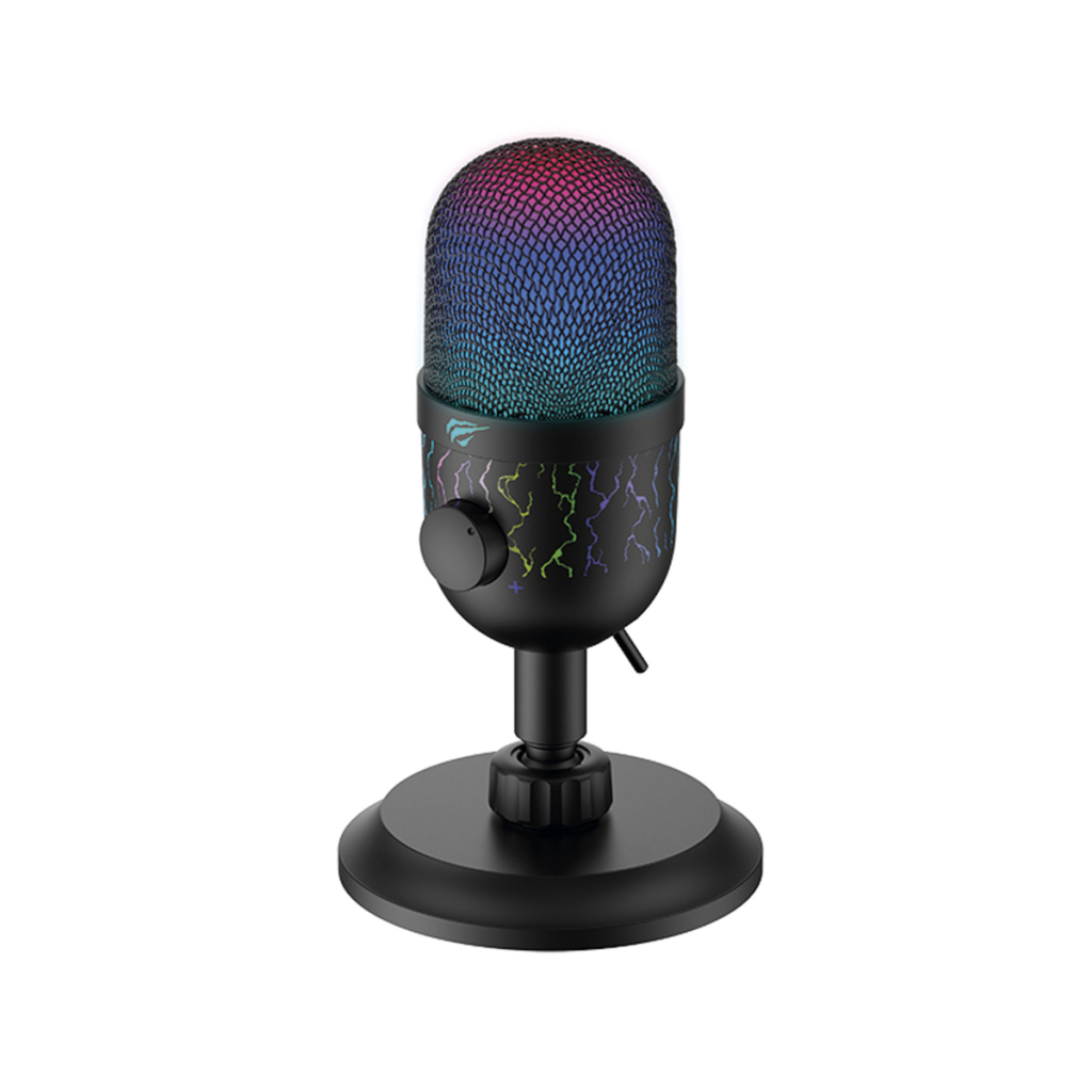 Мікрофон Havit HV-GK52 USB RGB (HV-GK52) - фото 1 Мікрофон Havit HV-GK52 USB RGB (HV-GK52) - фото 1