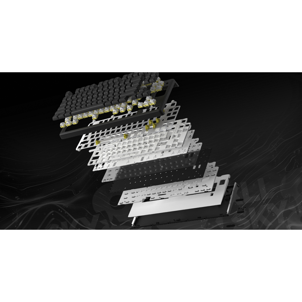 Клавіатура Hator Skyfall 80 Wireless Black/White (HTK3180UA) - фото 12 Клавіатура Hator Skyfall 80 Wireless Black/White (HTK3180UA) - фото 12