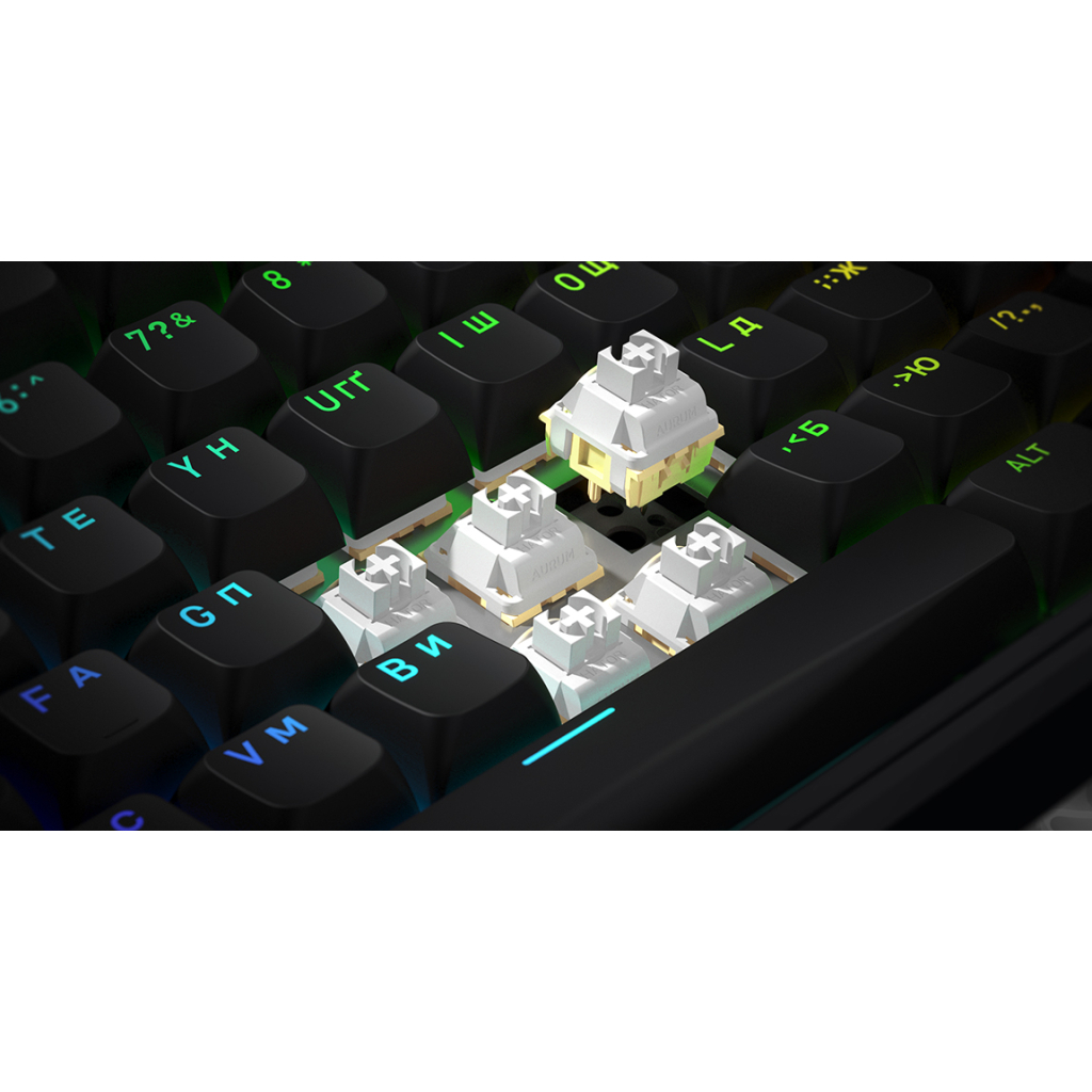 Клавіатура Hator Skyfall 80 Wireless Black/White (HTK3180UA) - фото 4 Клавіатура Hator Skyfall 80 Wireless Black/White (HTK3180UA) - фото 4