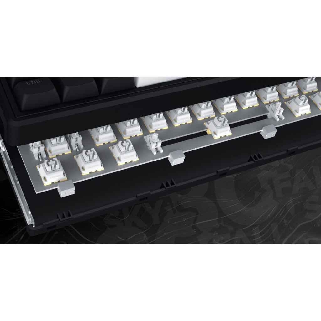 Клавіатура Hator Skyfall 80 Wireless Black/White (HTK3180UA) - фото 10 Клавіатура Hator Skyfall 80 Wireless Black/White (HTK3180UA) - фото 10