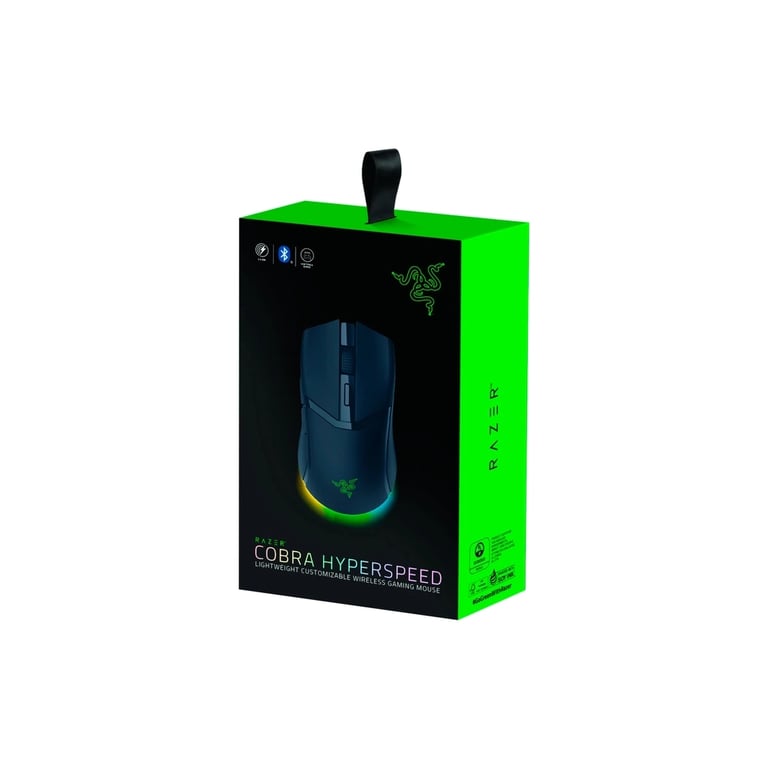 Мишка Razer Cobra Hyperspeed Wireless/Bluetooth/USB Black (RZ01-05570100-R3G1) - фото 10