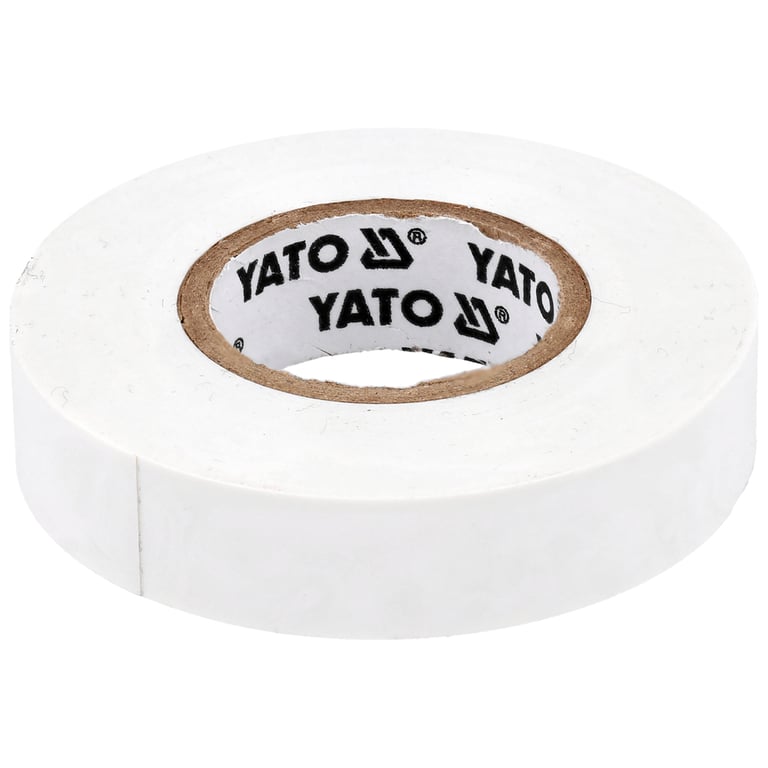 Ізоляційна стрічка Yato 15 ММ X 20 М X 0,13 ММ, біла (YT-81596) - фото 1