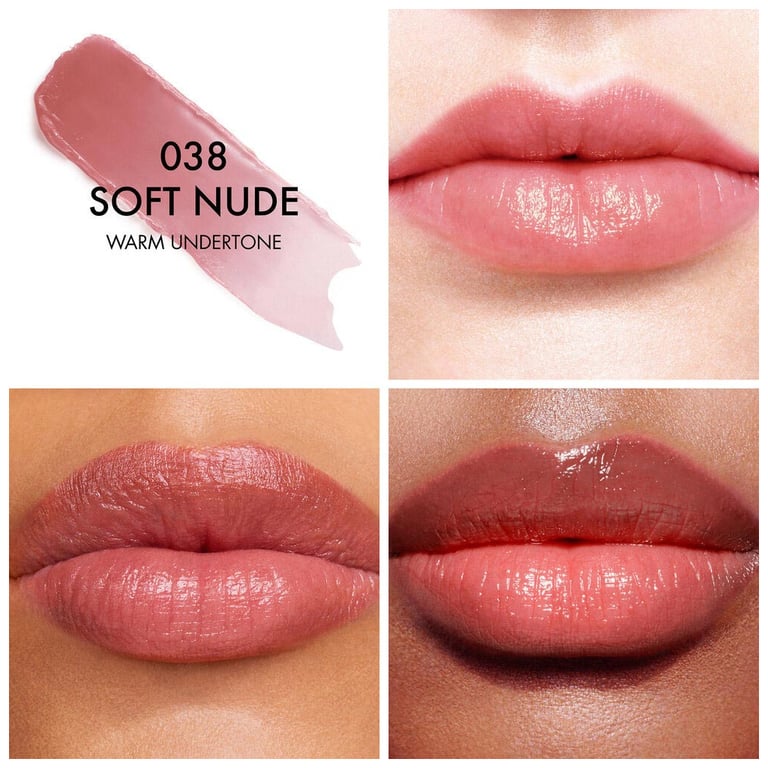 Блиск для губ Dior Addict Lip Glow 038 - Soft Nude (3348901744119) - фото 3
