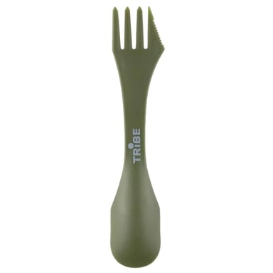 Ложка-виделка туристична Tribe Spork пластикова olive (T-FC-0031-olive) - фото 1