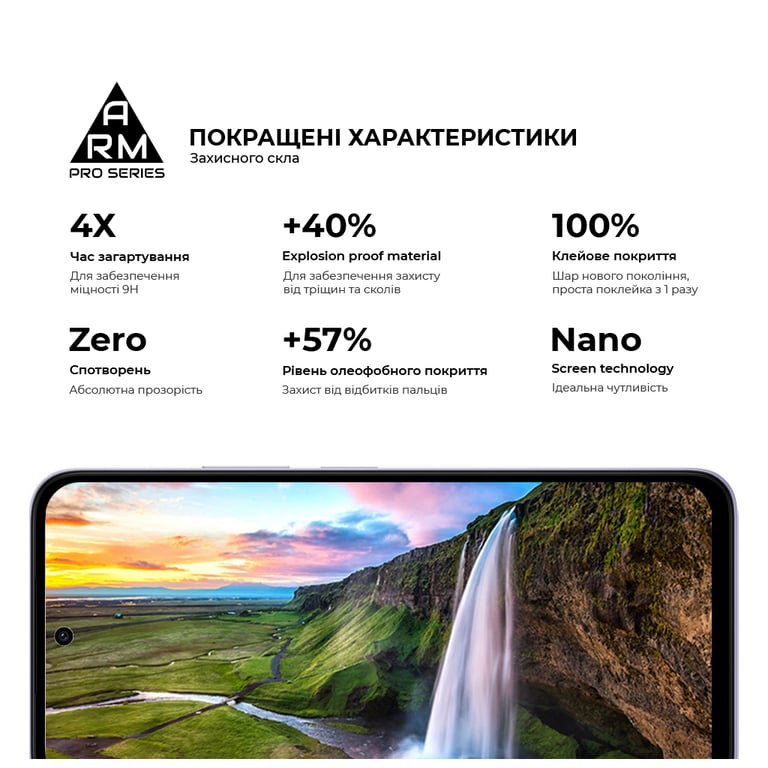 Скло захисне Armorstandart Pro Xiaomi Redmi 15 4G (ARM85415) - фото 5