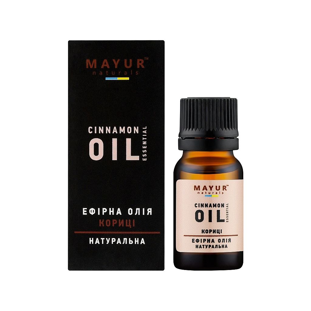 Ефірна олія Mayur Кориці 10 мл (4820230951936) - фото 2 Ефірна олія Mayur Кориці 10 мл (4820230951936) - фото 2