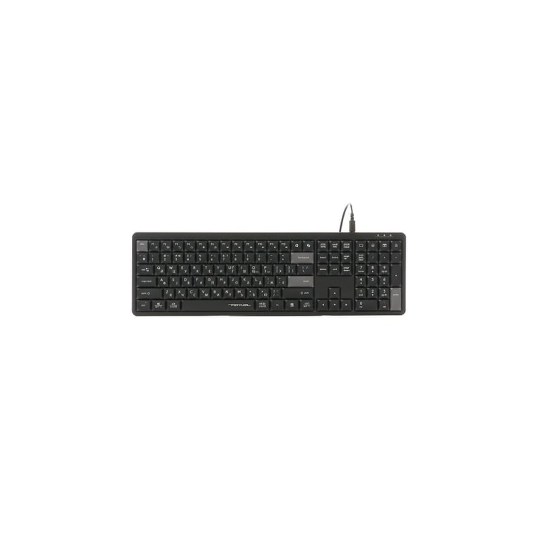 Клавіатура A4Tech FX55 USB UA Black (4711421002417) - фото 1