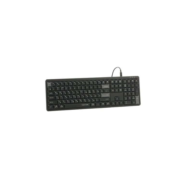 Клавіатура A4Tech FX55 USB UA Black (4711421002417) - фото 2