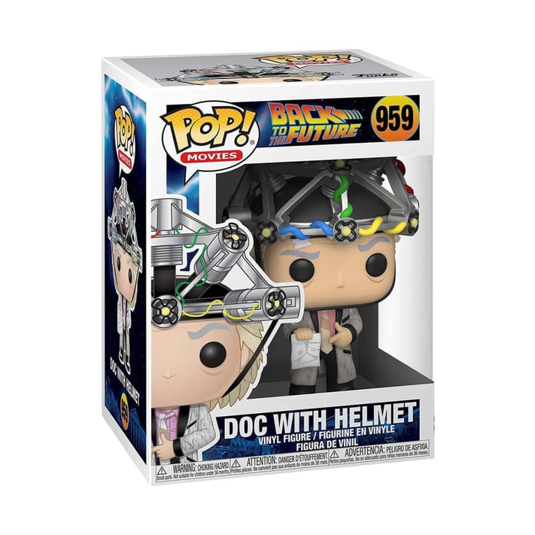 Фігурка Funko Pop серії Назад у майбутнє - Док у шоломі (46914) - фото 4