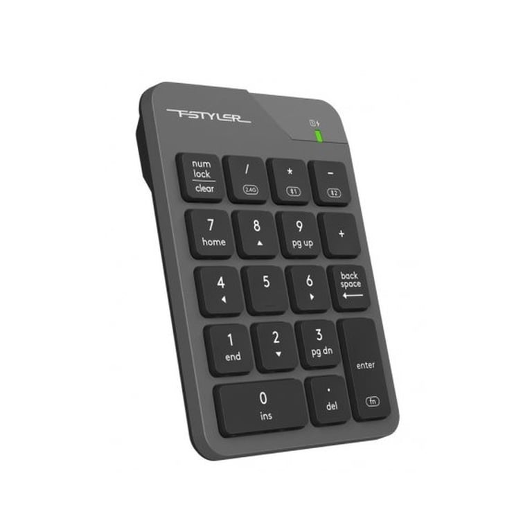 Клавіатура A4Tech FBK21C Wireless/Bluetooth Smoky Grey (4711421995108) - фото 3