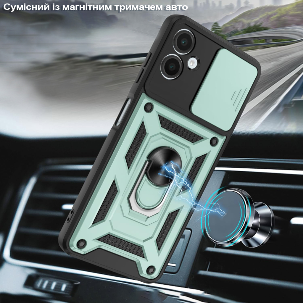 Чохол до мобільного телефона BeCover Military Samsung Galaxy A07 SM-A075 Dark Green (713899) - фото 3 Чохол до мобільного телефона BeCover Military Samsung Galaxy A07 SM-A075 Dark Green (713899) - фото 3