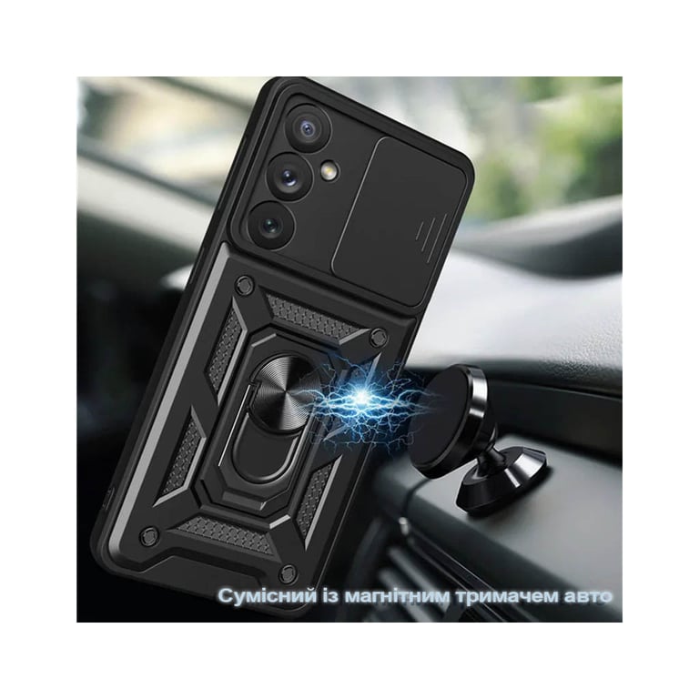 Чохол до мобільного телефона BeCover Military Samsung Galaxy A17 5G SM-A17 Black (713901) - фото 2