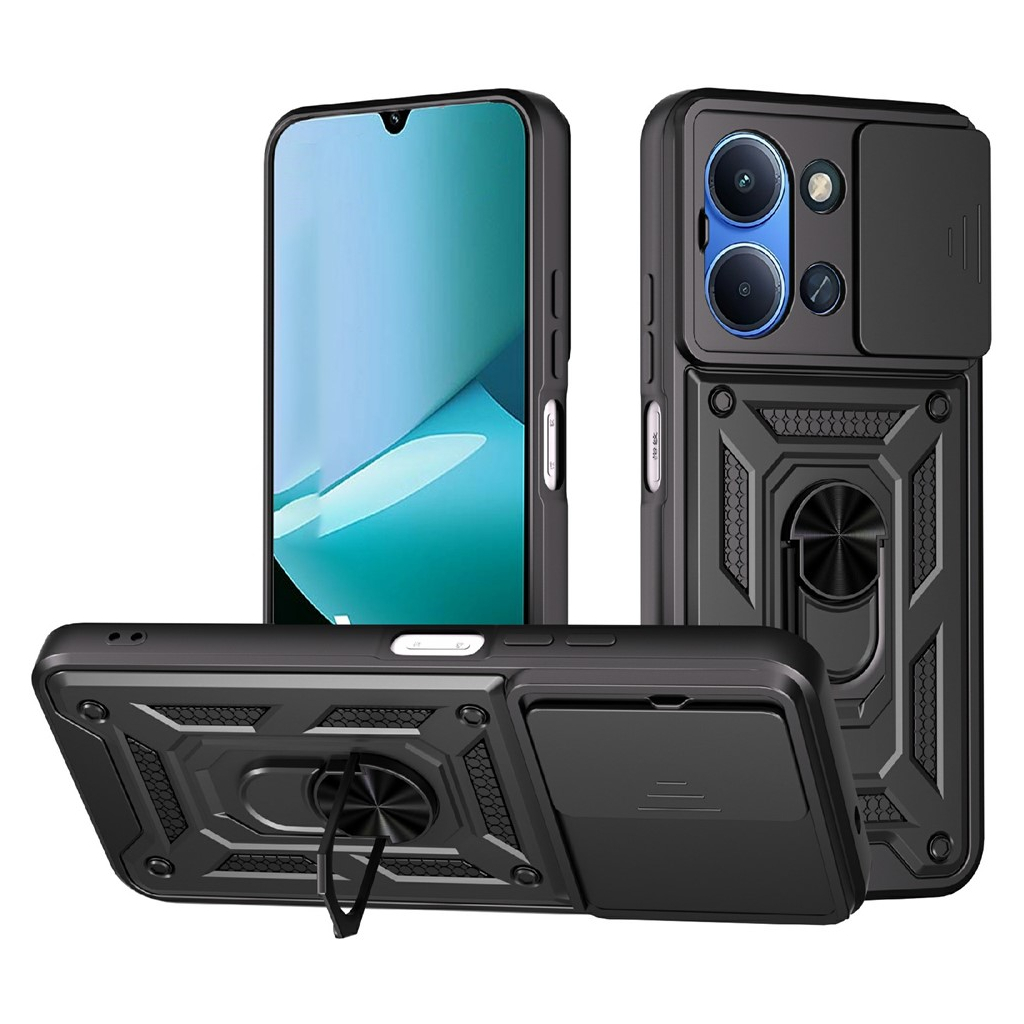 Чохол до мобільного телефона BeCover Military Xiaomi Redmi 15С 4G/5G Black (713925) - фото 1