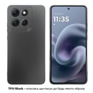 Чохол до мобільного телефона BeCover Silicone Motorola Moto G86 Black (713768) - фото 2