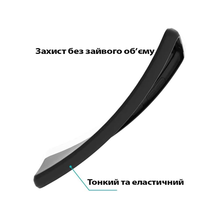 Чохол до мобільного телефона BeCover Silicone Oppo A5 2025 4G/5G Black (713790) - фото 5